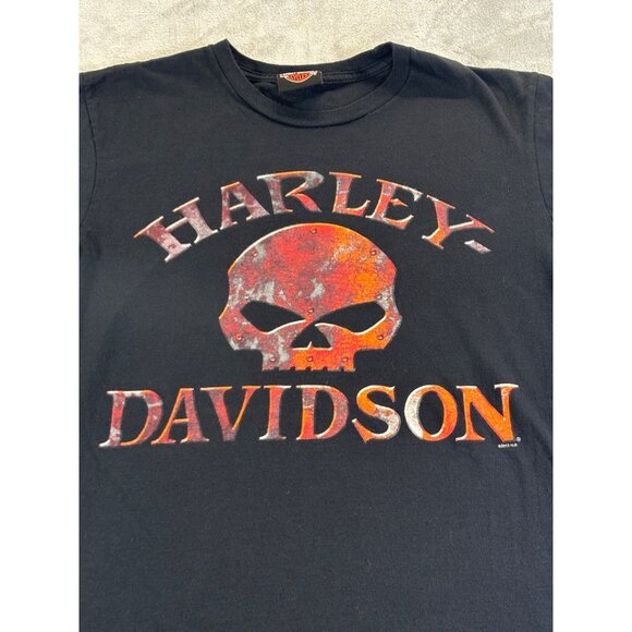 Harley Davidson Shirt Men's Medium black t-shirt Barb's Harley Davidson PA - Picture 3 of 12